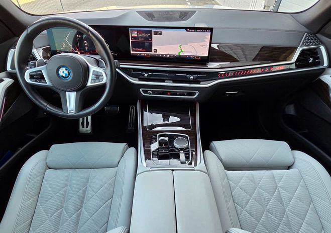 BMW X5 5.0 e 489 ch 315 phev hybrid 25.7kwh m-s Blanc de 2023