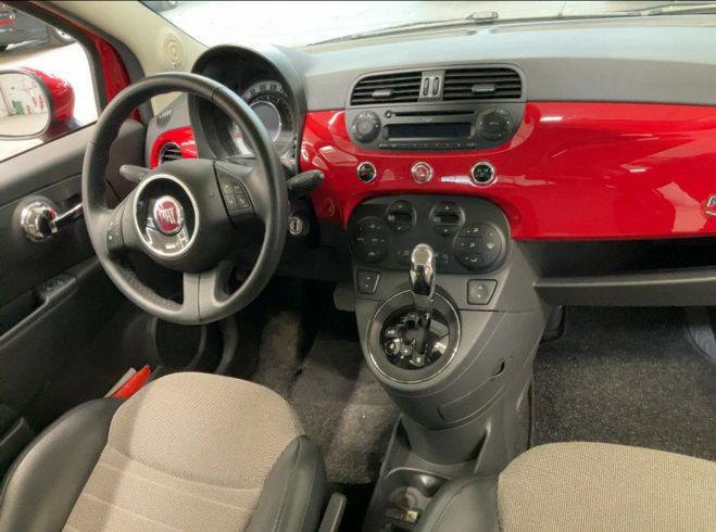 Fiat 500 C 1.4 16V 100CH LOUNGE DUALOGIC Rouge de 2010