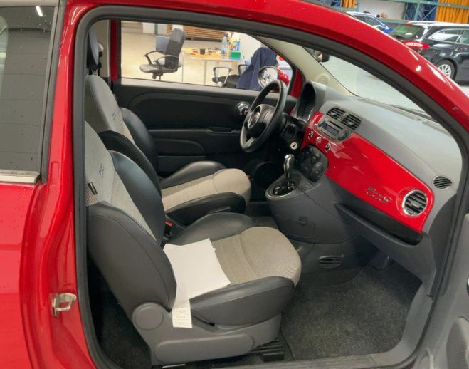 Fiat 500 C 1.4 16V 100CH LOUNGE DUALOGIC Rouge de 2010