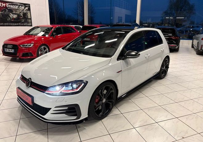 Volkswagen Golf VII GTI TCR 2.0 TSI DSG 290CH GPS-LED-VI Blanc de 2019