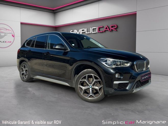 BMW X1 F48 xDrive 18d 150 ch BVA8 Business Desi Noir de 2019