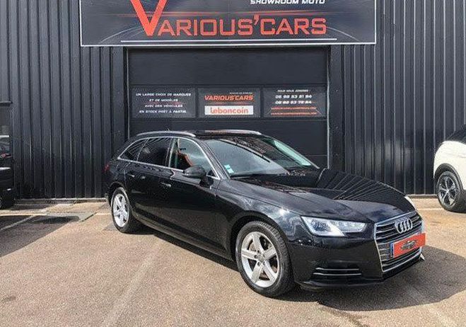 Audi A4 AVANT 2.0 TDI 190CH BUSINESS LINE S TRON Noir de 2016