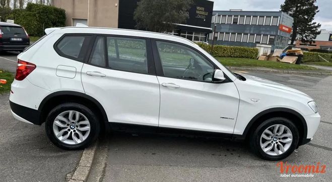 BMW X3 XDRIVE20D 184CH EXCELLIS STEPTRONIC Blanc de 2012