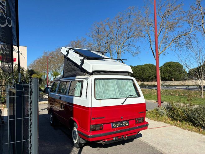 Volkswagen Transporter T3 1.6 TD CALIFORNIA WESTFALIA VASP ROUGE de 1990