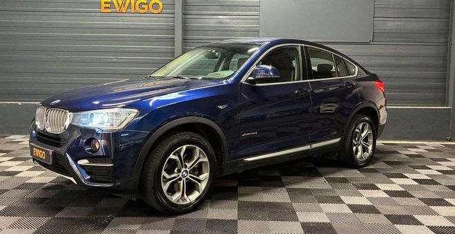 BMW X4 3.0 d 258 ch lounge plus xdrive bva Bleu de 2016