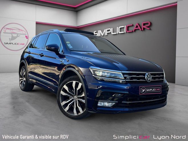 Volkswagen Tiguan 2.0 TDI 150 FAP BlueMotion R-Line 4Motio Bleu de 2016