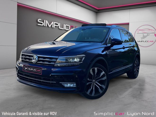 Volkswagen Tiguan 2.0 TDI 150 FAP BlueMotion R-Line 4Motio Bleu de 2016