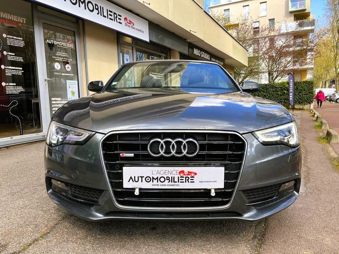 Audi A5 Cabriolet (2) 1.8 TFSI 170 S LINE *CUIR  Gris de 2014
