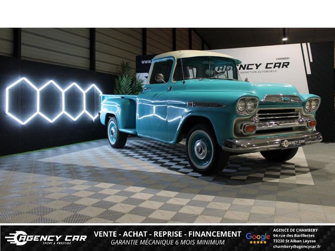 Chevrolet Apache 1959- 3.9L 6 cylindres Bleu de 1960