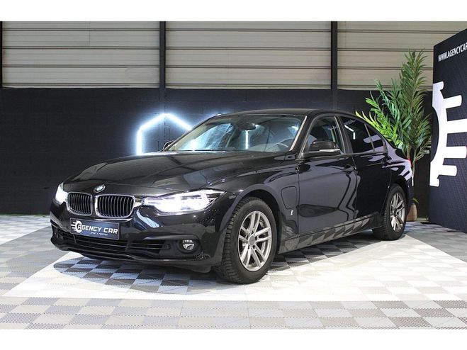 BMW Serie 3 330e Lounge - BVA BERLINE-SIEGES CHAUFFA NOIR de 2017