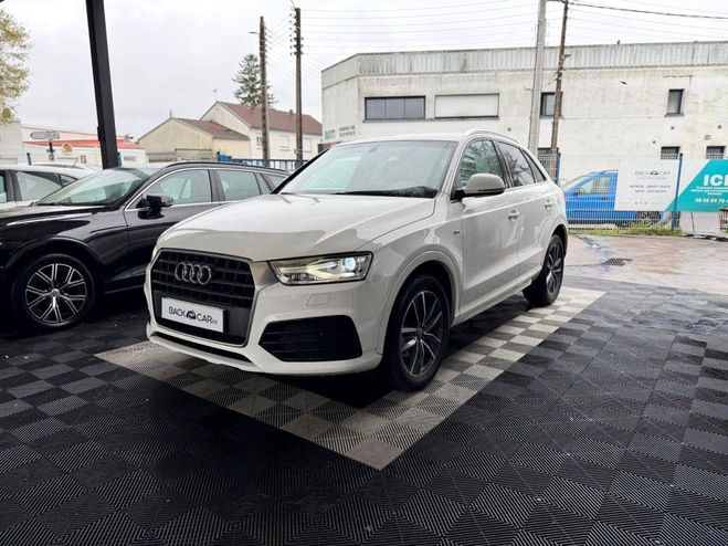 Audi Q3 2.0 TDI 120 ch S line Blanc de 2018