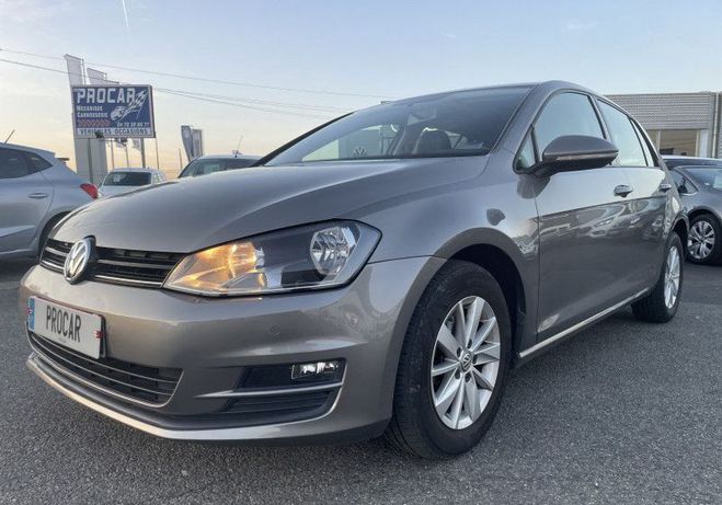 Volkswagen Golf VII 1.6 TDI 110CH BLUEMOTION FAP CONFORT Gris de 2015