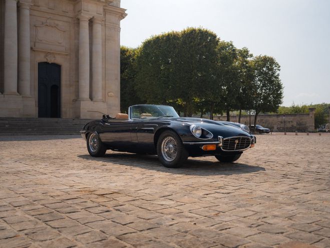 Jaguar E-Type SERIE 3 V12 CABRIOLET BLEU de 1972