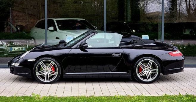 Porsche 911 CABRIOLET (997) CARRERA 4S TIPTRONIC S Noir de 2008