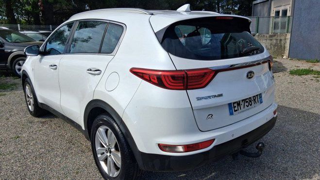 Kia Sportage 1.7 CRDi 115ch ISG Active 4x2 Blanc de 2017