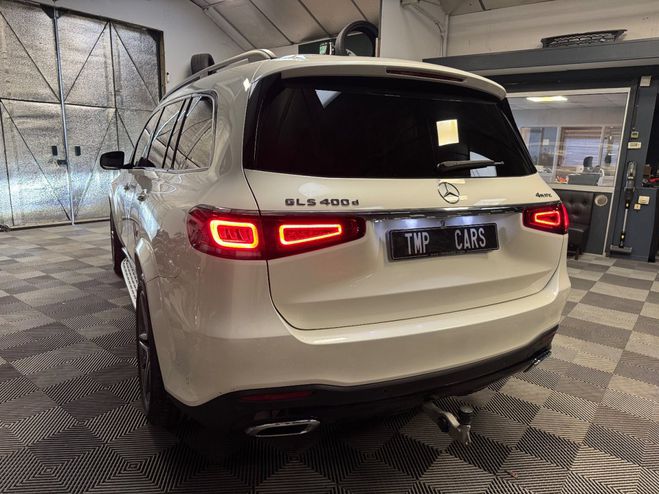 Mercedes GLS 400 d 330ch AMG Line 4Matic 9G-Tronic Blanc nacr� de 2020