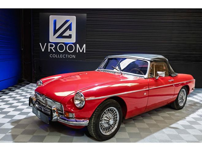 MG MGB B 1.8 roadster ROUGE de 1973