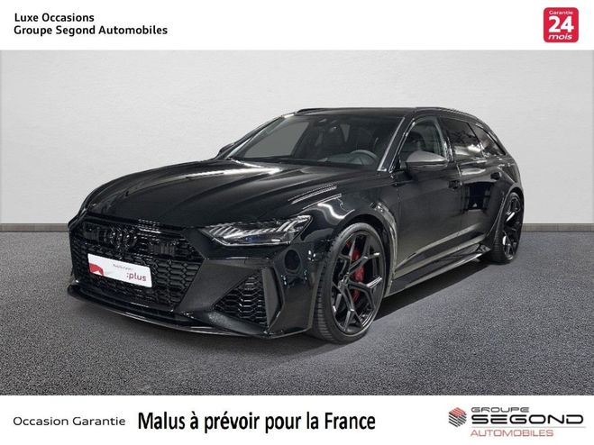 Audi RS6 AVANT V8 4.0 TFSI 630 Tiptronic 8 Quattr Noir de 2024
