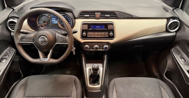 Nissan Micra 1.0 ig 70 visia Blanc de 2018