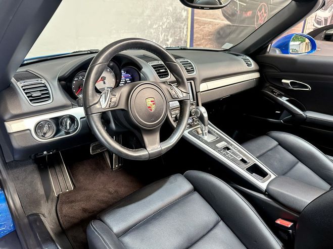 Porsche Boxster S Type 981 3.4 315ch PDK7 Bleu Saphir M�talis� de 2014