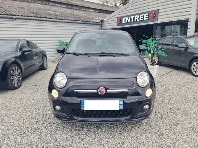 Fiat 500 1.2L 69 CV PACK Lounge * REPRISE POSSIBL Noir de 2014