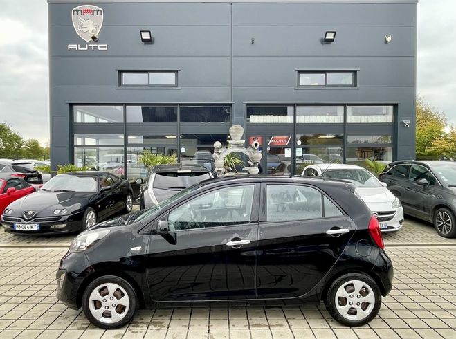 Kia Picanto II 1.0 998cm3 69cv Noir M�tallis� de 2012