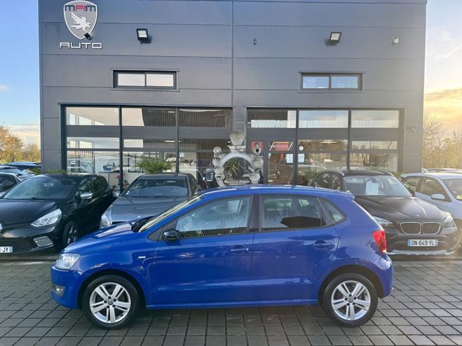 Volkswagen Polo 1.2 60ch Trendline 3p MATCH Bleu M�tallis� de 2012