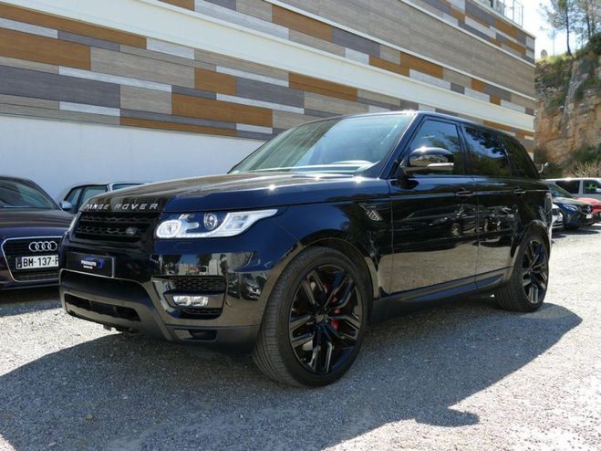 Land rover Range Rover Sport SDV6 3.0 HYBRIDE 354 Ch HSE BVA TO Noir de 2017