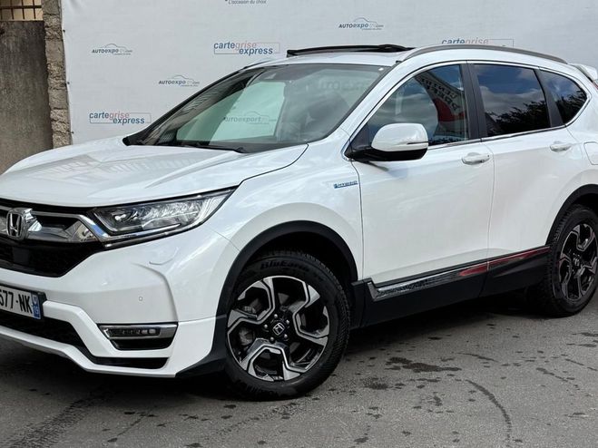 Honda CRV V 2.0 I-MMD 184CH ORIGIN EDITION 4WD AT Blanc de 2019