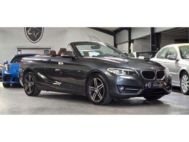 BMW Serie 2 218d CABRIOLET F23 SPORT / BOITE MECANIQ GRIS FONCE de 2016
