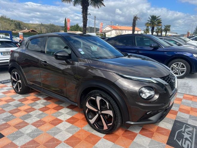 Nissan Juke 1.0 DIG-T 117 TEKNA DCT Jaune Fonc� de 2020