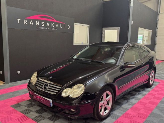 Mercedes Classe C Coupe Sport 220 CDI Edition A Noir de 2006