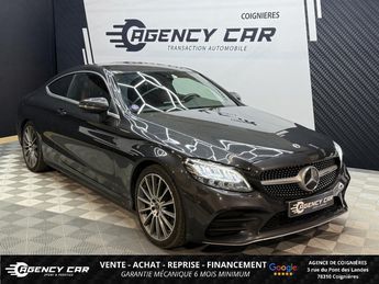  Voir d&eacute;tails -Mercedes Classe C Coupe Sport 200 - BVA 9G-Tronic AMG Line &agrave; Coigni�res (78)