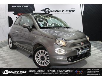  Voir d&eacute;tails -Fiat 500 CABRIOLET LOUNGE - DISTRI OK - SUIVI COM &agrave; Mont�lier (26)