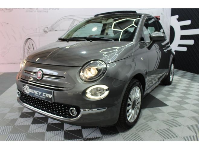 Fiat 500 CABRIOLET LOUNGE - DISTRI OK - SUIVI COM GRIS de 2019