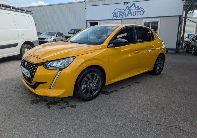 Peugeot 208 1.5 blue hdi 100 STYLE, CAMERA, 30000 KM Jaune de 2022
