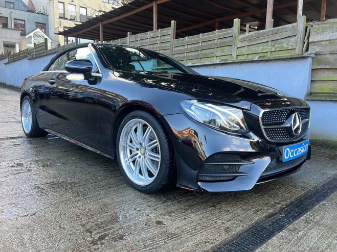 Mercedes Classe E 200 Cabriolet Pack AMG Line 9G-TRONIC Au Noir M�tallis� de 