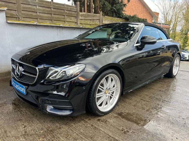 Mercedes Classe E 200 Cabriolet Pack AMG Line 9G-TRONIC Au Noir M�tallis� de 