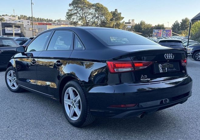 Audi A3 BERLINE 1.6 TDI 116CH DESIGN Noir de 2018