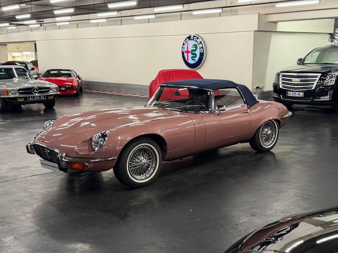 Jaguar E-Type S�RIE 3 V12 ROADSTER Rose de 1974