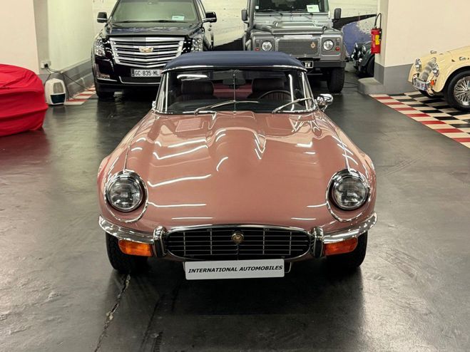 Jaguar E-Type S�RIE 3 V12 ROADSTER Rose de 1974