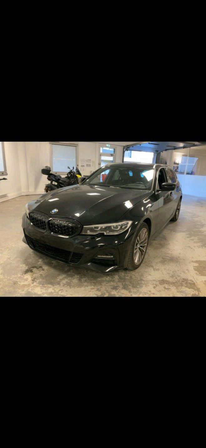 BMW Serie 3 320D 190CH SPORT LINE / BVA8 / TOURING / Noir de 2021