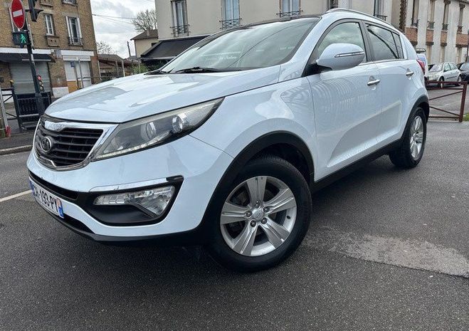 Kia Sportage 1.7l CRDI 115ch Blanc de 2012