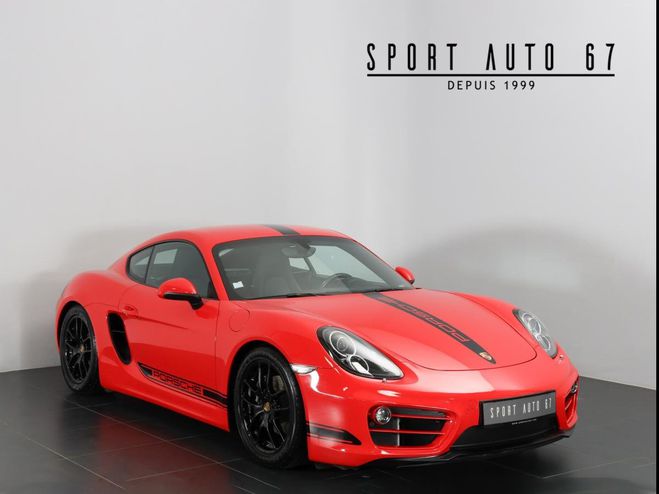 Porsche Cayman Flat 6 2.7L Rouge Indien de 2013