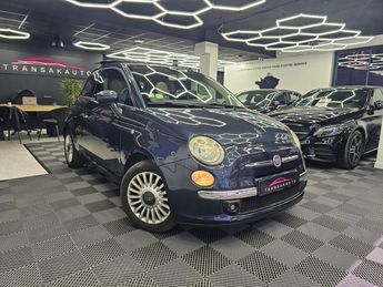 Voir d&eacute;tails -Fiat 500 1.2 8V 69 ch Lounge Dualogic Toit ouvran &agrave; Antibes (06)