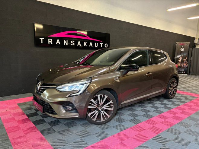 Cliquer pour voir la photo suivante Renault Clio V TCe 100 Initiale Paris / Caméra / GPS Marron de 2020