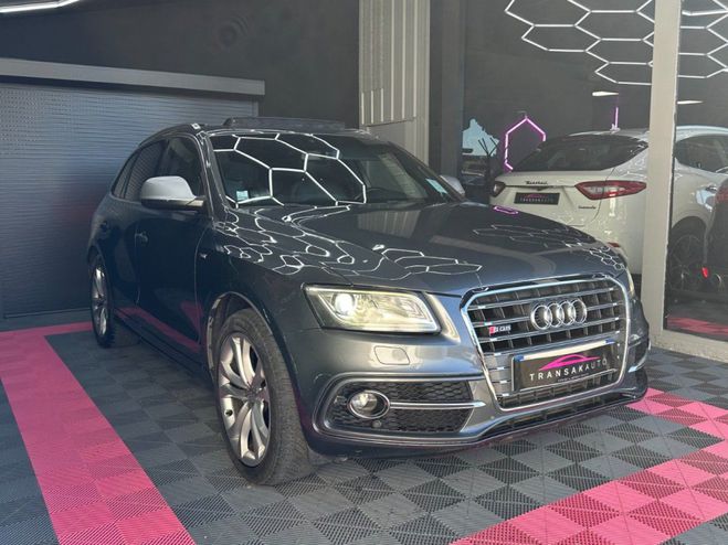 Audi SQ5 V6 3.0 BiTDI 313 ch Quattro ~ Toit Ouvra Gris de 2014