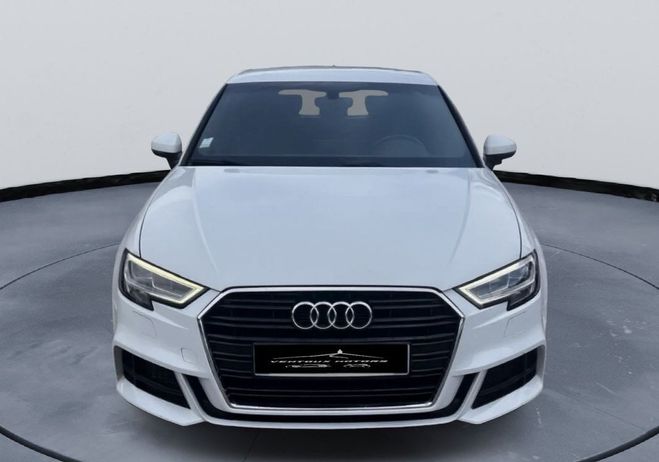 Audi A3 a3s s line 35 2.0 tdi 150ch tronic 7 s-l Blanc de 2019