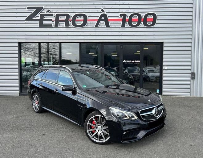 Mercedes Classe E E63 S 4MATIC AMG 5.5 585 touring Noir de 2014