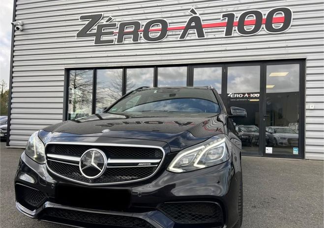 Mercedes Classe E E63 S 4MATIC AMG 5.5 585 touring Noir de 2014